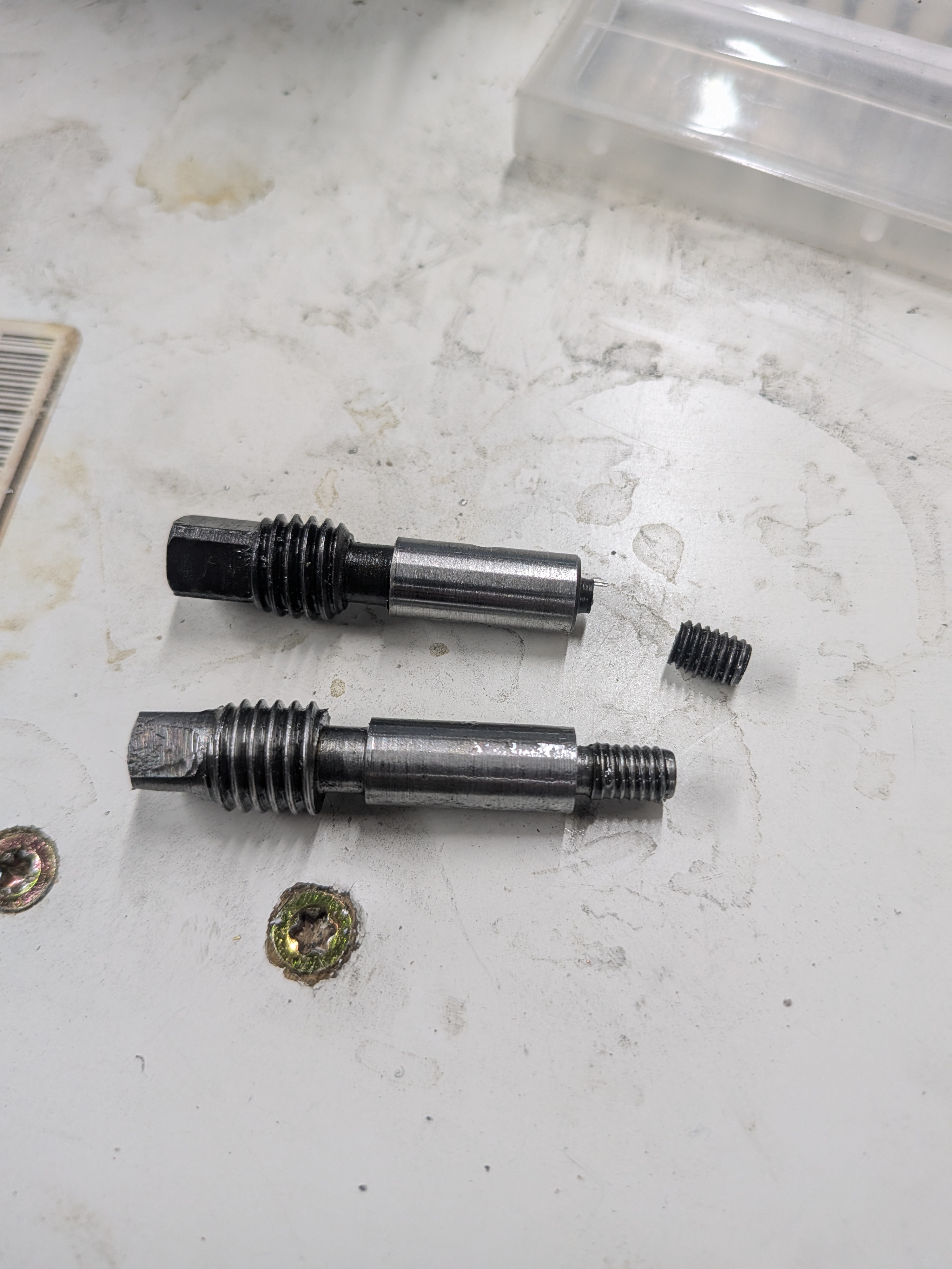Replacement change gear stud